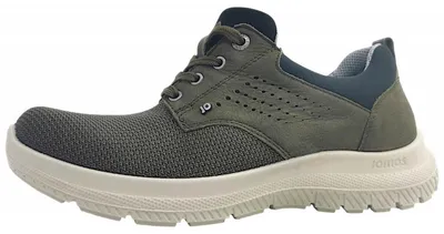 Immagine prodotto di Scarpe da uomo Jomos, modello sportivo con lacci, colore verde, ideali per il tempo libero