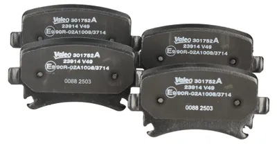 Produktbild von VALEO Bremsbeläge Satz Hinten für VW GOLF VI (5K1) 301752A