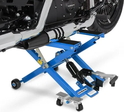 Immagine prodotto di - Sollevatore idraulico per moto XL 500 kg Sollevatore a forbice Sollevatore idraulico