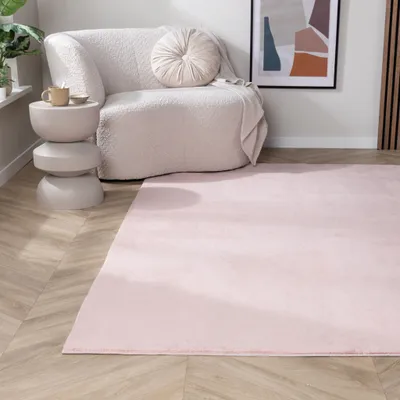 Produktbild von Volero - Waschbarer Teppich - Vivid Rosa - 200x280 cm - Wohnzimmer, Esszimmer, Kinderzimmer, Schlafzimmer - Klassik, Ländlich, Modern, Skandinavisch