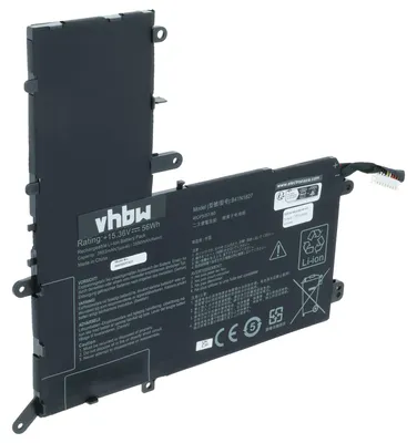 Produktbild von vhbw Akku kompatibel mit Asus ZenBook Flip 15 UX562FD, UX562FA-AC040T Notebook (3500 mAh, 15,36 V, Li-Polymer)