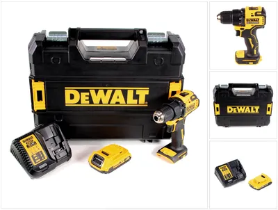 Produktbild von DeWalt DCD 708 D1T Akku Bohrschrauber 18V 65Nm Brushless + 1x Akku 2,0Ah + Ladegerät + TSTAK