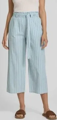 Produktbild von Vero Moda VMXENIA HR CHAMBRAY PAPERBAG CULOTT Light Blue Denim/WHITE M
