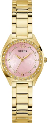 Zdjęcie produktu dla Zegarek  Guess GW0767L7 CYRKONIE złoty
