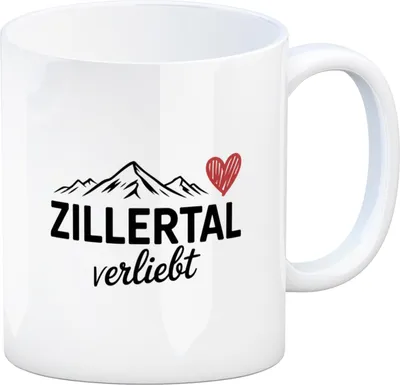 Produktbild von Zillertal verliebt Kaffeebecher