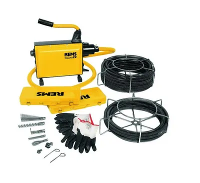 Produktbild von Rems Elektro-Rohrreinigungsmaschine Cobra 22 Set 16 + 22Mm