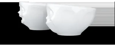 Obrázok produktu pre Fiftyeight Products Sada malých misiek č. 3 100 ml biela - smiech/chuť