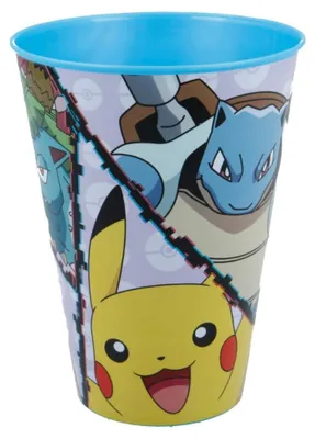 Produktbild von Pokemon Plastikbecher für Kinder 430ml