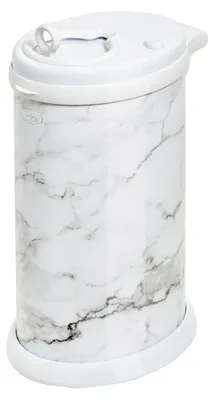 Produktbild von Ubbi Windeleimer Marble, Metall, 58x38x27 cm, luftdicht, kassettenfrei, Kindersicherung
