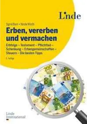 Produktbild von Erben, vererben und vermachen