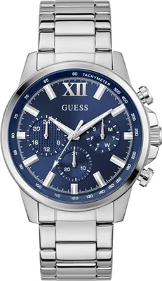 Produktbild von Guess Herren Armbanduhr Silberfarben GD WALKER GW0900G4