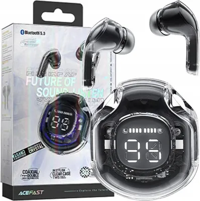 Image de Acefast T8 Casque sans fil intra-canal Tws Bluetooth - Noir