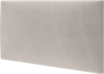 Produktbild von STEGU Polsterpaneel Schlafzimmer Velours Kopfteil 60x30 cm beige