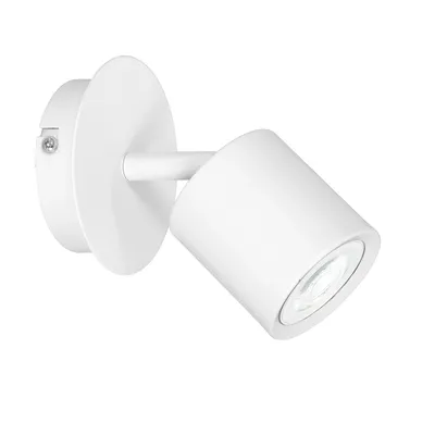 Zdjęcie produktu dla Spot reflektor natynkowy Demia biały mat 1xGU10x8W metal wym:15x14x10cm IP20 Luminex