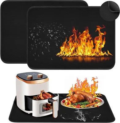 Obrázek produktu pro Žáruvzdorná podložka 60 x 80 cm, 2 ks, na kuchyňskou desku