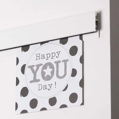Produktbild von STAS Aufhängesystem – Papergrip – Kartenhalter – Fotoständer – Kartenhalter – Fotohalter – Fotoclip - White - 100 cm