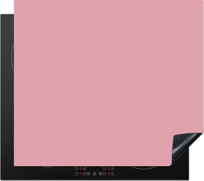 Produktbild von KitchenYeah© Herdabdeckplatte Rosa - Farben - Innenraum - Einfarbig - Farbe , 60x52cm, Küche Deko, Glaskeramikkochfeld Herdabdeckung, Abdeckplatte fùr Kochfeld
