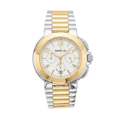 Produktbild von Ratius Herren Uhr 22.13902MBI.25 Chronograph Bicolor