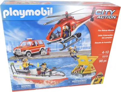 Produktbild von PLAYMOBIL 9319 - Stadt Action Feuerwehr Rettungseinsatz