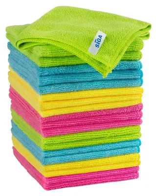 Productafbeelding van Microvezel schoonmaakdoekjes, 20 stuks, 32 x 32 cm