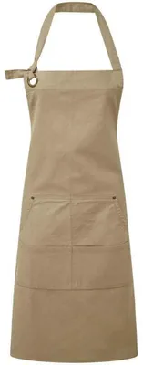 Produktbild von Premier - Schürze "Calibre", Dicke Baumwolle LT3678 (Einheitsgröße) (Khaki)