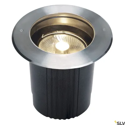 Immagine prodotto di SLV Dasar 229230 Recessed floor light GU10 HV halogen 75 W Stainless steel