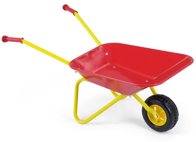 Produktbild von Kinderschubkarre mit Geländereifen, rot & gelb, ab 3 Jahren