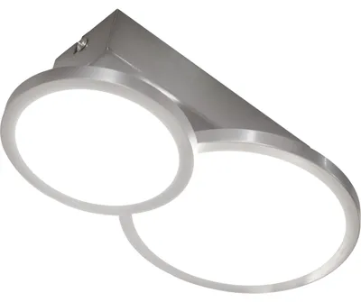Produktbild von Nino Leuchten Deckenleuchte Wohnzimmer Deckenlampe dimmbar 2 Flammig 61400201