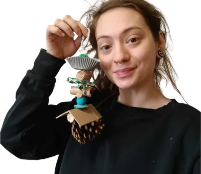 Obrázek produktu pro The Little Mishmash - hračka pro středně velké papoušky od PARROT DISASTER