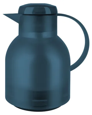 Produktbild von Emsa Samba Isolierkanne, 1 Liter Fassungsvermögen, Quick Press Verschluss, 100%