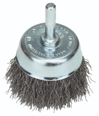 Produktbild von Bosch 2 609 256 515, Topfbürste, 6 mm, 5 cm, 0,3 mm, 4500 RPM, Metall