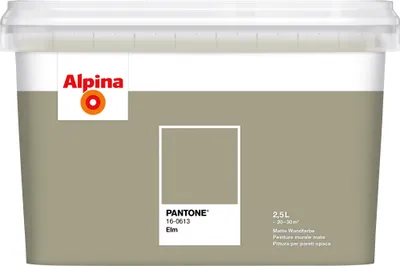 Produktbild von Alpina Wandfarbe Pantone 16-0613 elm 2,5l