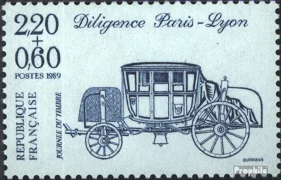 Produktbild von Briefmarken Frankreich 1989 Mi 2709A a (kompl.Ausg.) postfrisch Tag der Briefmarke
