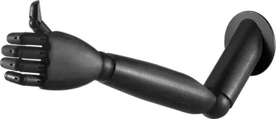 Produktbild von LeuchtenDirekt Wandleuchte Hold It Arm Schwarz verstellbar ohne Leuchtmittel und Fassung