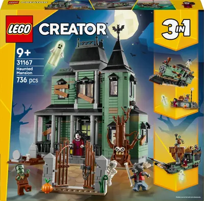 Image de LEGO Creator Villa Spettrale 31167 Set de construction 736 pièces 5 minifigures