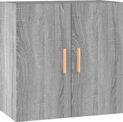 Obrázek produktu pro vidaXL Nástěnná skříňka Grey Sonoma 60x30x60 cm Dřevěný materiál