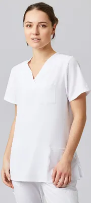 Produktbild von Damen Kasack, Sportsline, regular fit, V-Ausschnitt, halbarm