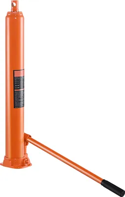 Image de Cric hydraulique SucceBuy à piston long, vérin de levage moteur de 4 tonnes avec pompe à piston unique et base plate, vérin hydraulique pour engins de levage moteur, grues de garage/d'atelier