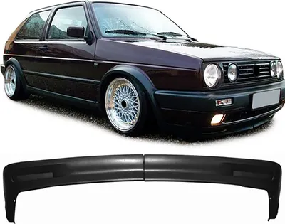 Produktbild von Spoiler Lippe für breite Stoßstange für VW Golf 2 GL GTI 83-92