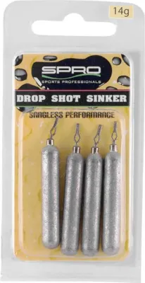 Produktbild von Spro Lead Dropshot Sinkers - Drop Shot Gewichte, Gewicht / Inhalt:7.0g - 5 Stück