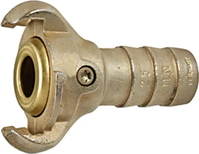 Produktbild von Riegler Klauenkupplung mit Schlauchanschluss, LW 25, mit Messing-Dichtung