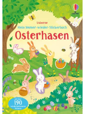 Produktbild von Mein Immer-wieder-Stickerbuch: Osterhasen