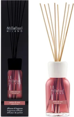 Produktbild von Millefiori Milano Fragrance Diffuser Ambra & Rosa 250 ml