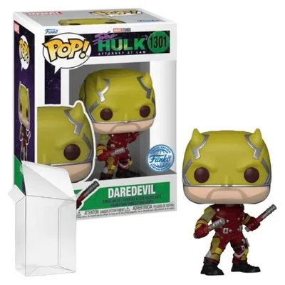Produktbild von Funko Pop! Marvel: She Hulk - Daredevil in Yellow Suit #1301 Special Edition Exclusive