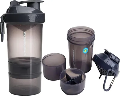 Produktbild von Smartshake Original2Go (600ml) Space Gray - Fitness-Zubehör - Streuer & Mixer
