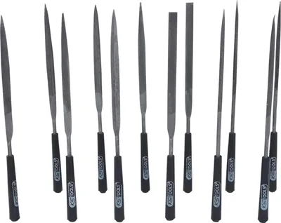 Produktbild von KS TOOLS Feilen-Satz 140.3050 5,0mm 1,0mm Werkzeugstahl 900g