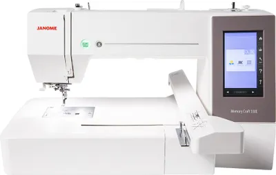 Obrázok produktu pre Vyšívací stroj JANOME MEMORY CRAFT 550E LE veľkosti XXL