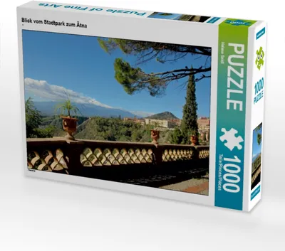 Produktbild von Calvendo Blick vom Stadtpark zum Ätna 1000 Teile Puzzle quer 640x480mm, Seidl Helene; 7274688
