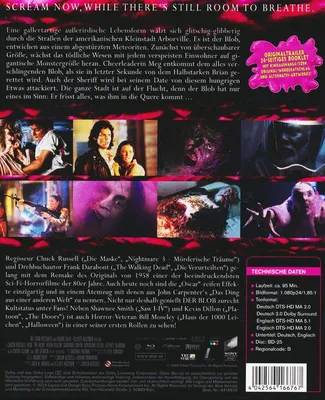 Produktbild von Der Blob - Limited Uncut Edition (Blu-Ray) (Mediab