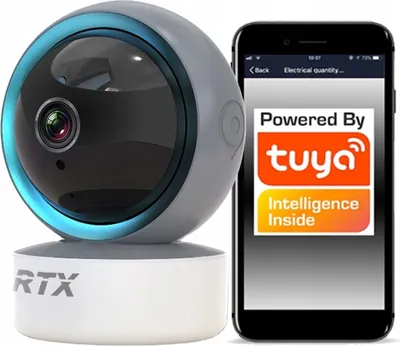 Zdjęcie produktu dla Kamera RTX 4MPX P2P WiFi ŚLEDZENIE PODSŁUCH TUYA